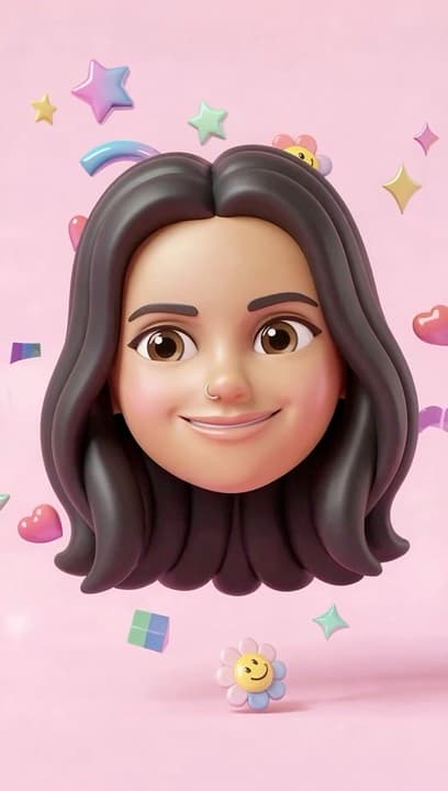 An animated character