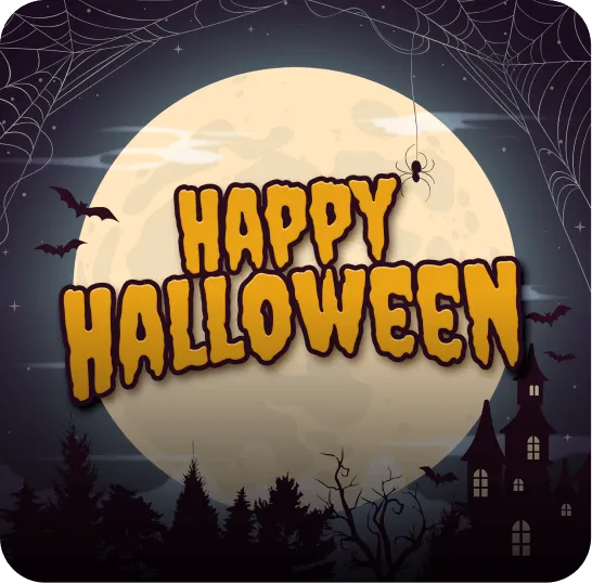 Halloween - themed photo booth experience