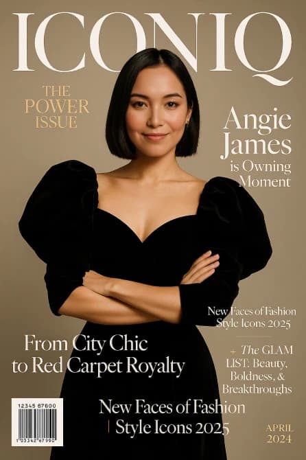 AI-FX magazine cover style transformation for premium corporate events