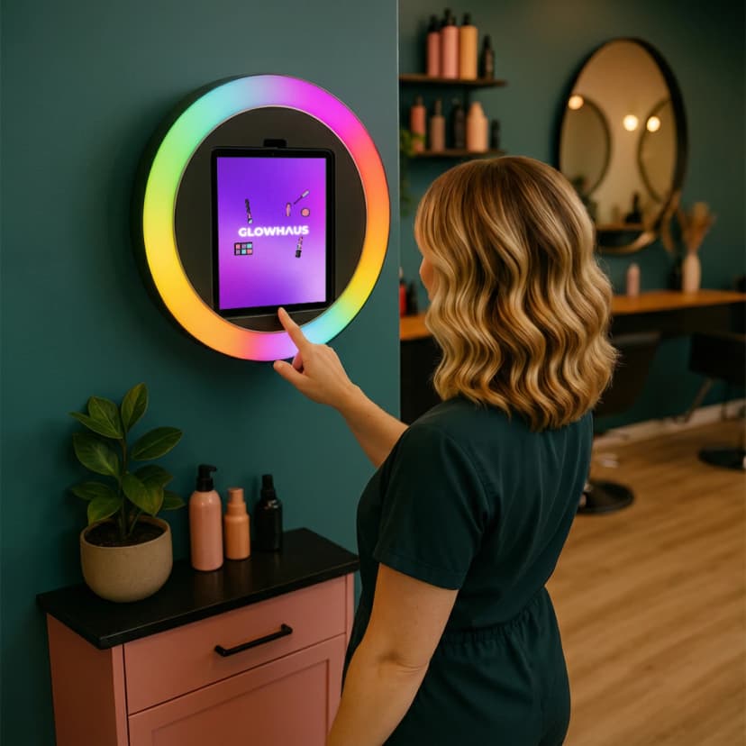 Snappic permanent installation mode for venues bars and retail locations