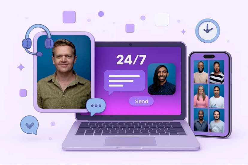 Snappic 24/7 customer support available every day of the year